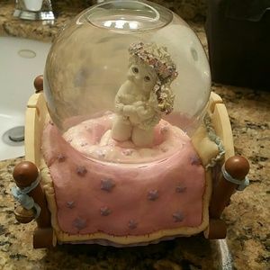 Rock a bye baby snow globe angel!!